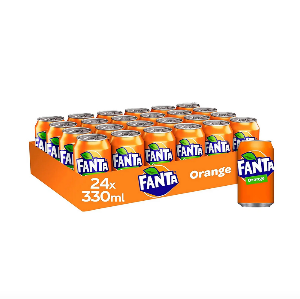 Fanta Orange Original - Pack de 24 Cannettes 33cl