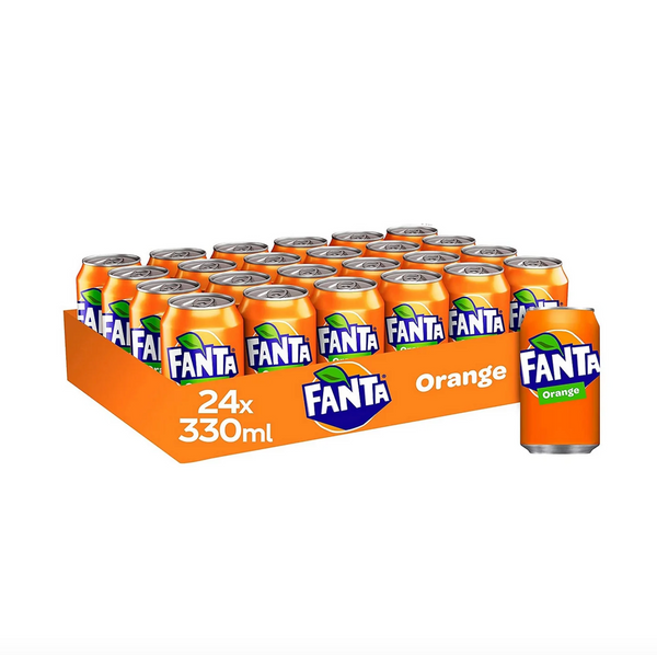 Fanta Orange Original - Pack de 24 Cannettes 33cl