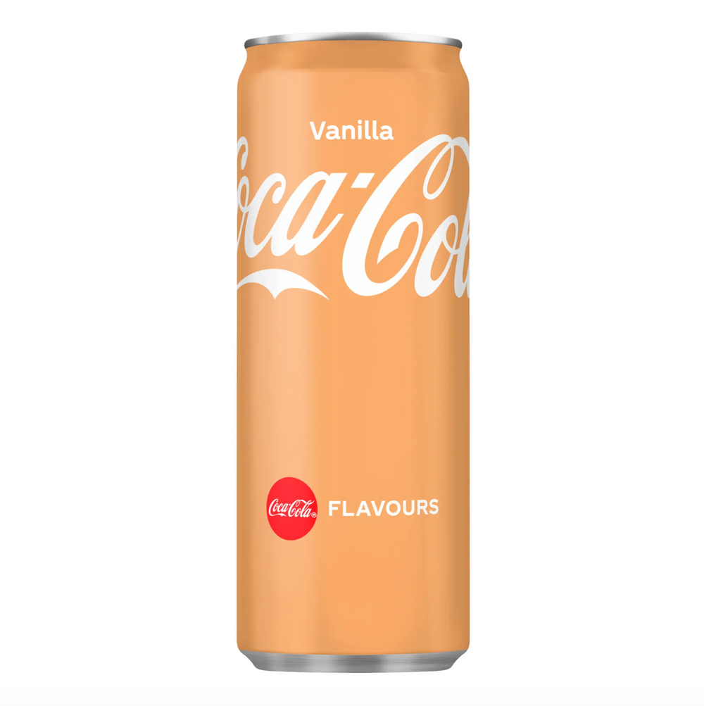 Coca-Cola Vanille - Pack de 24 Cannettes 33cl
