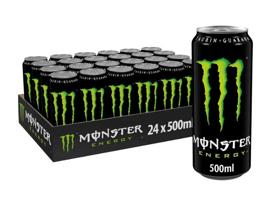 Monster Energy Drink Original - Pack de 24 x 500ml