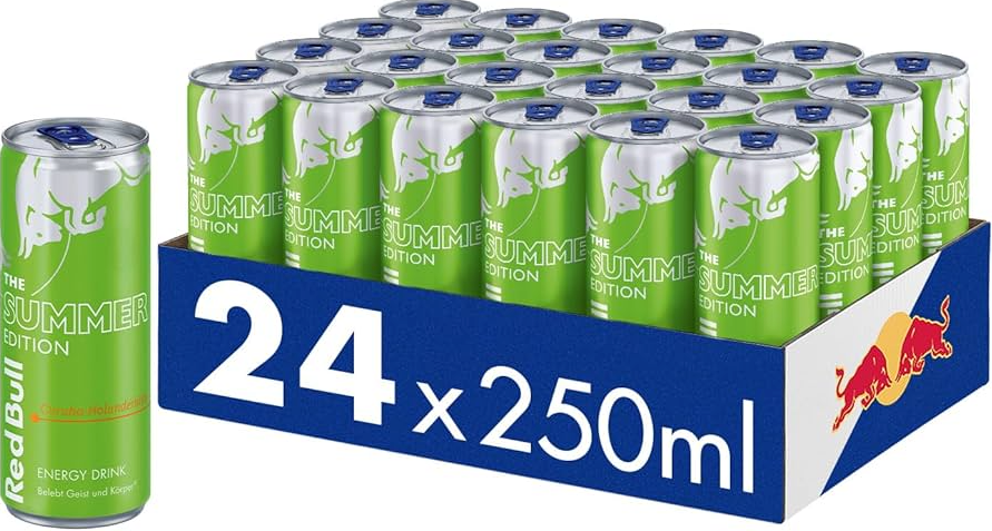 Red Bull Curuba Elderflower - Pack de 24 Canettes de 250ml