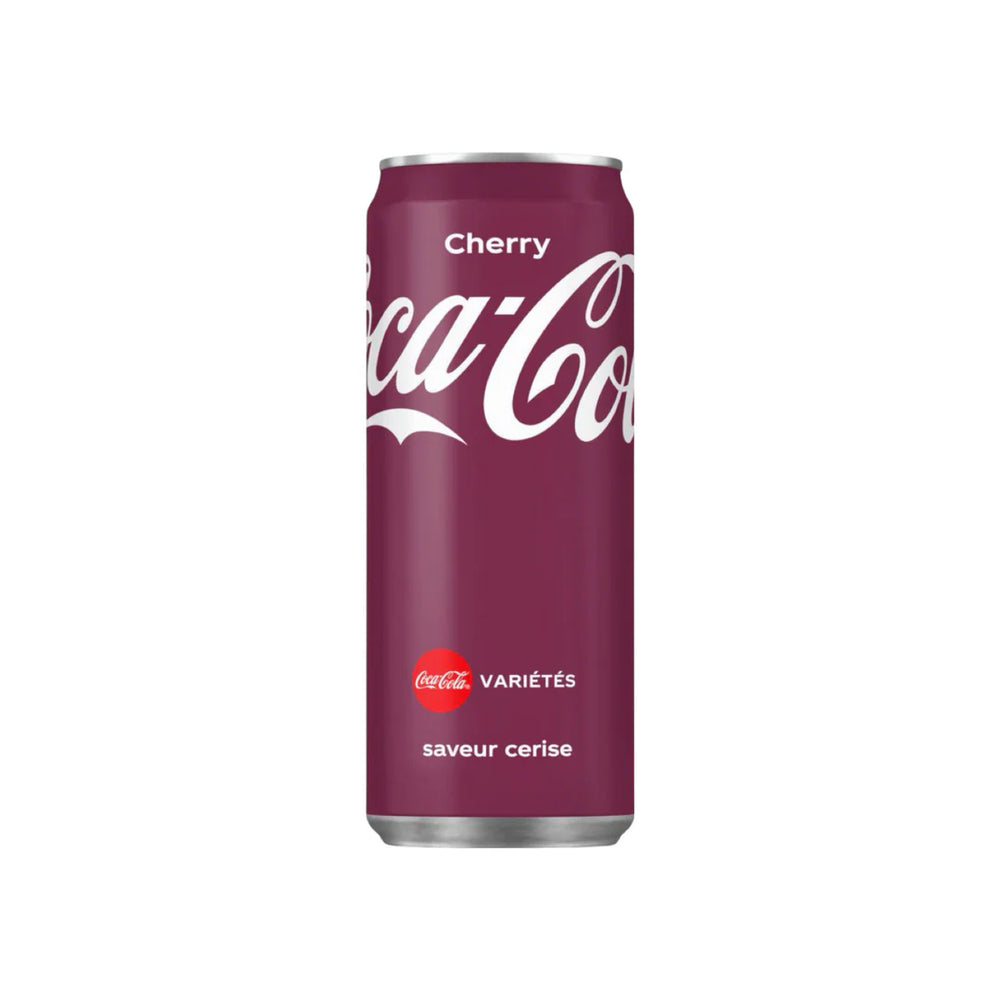 Coca-Cola Cherry - Cerise - Pack de 24 Cannettes 33cl