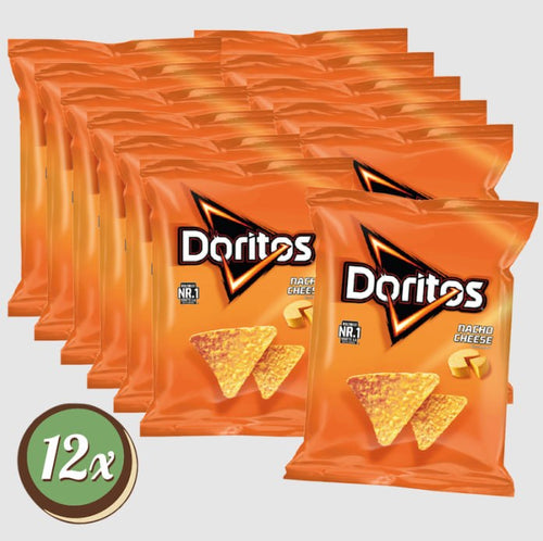 Doritos Nacho Cheese - Pack de 12 Sachets 110g